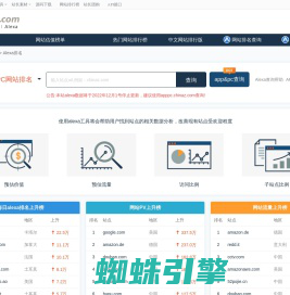 alexa排名_alexa世界排名 - Alexa网站查询