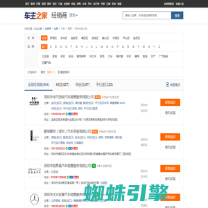 【深圳4S店大全】深圳汽车4S店_深圳汽车经销商_地址_电话 – 车主之家