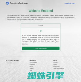 chiwanle.com —  Domain default page