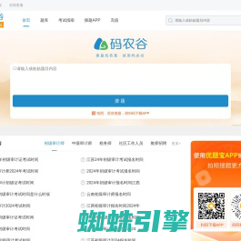 码农谷：职业资格考试试题与答案大全